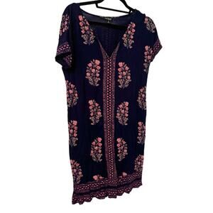 Lucky Brand Women’s T-Shirt Dress Floral